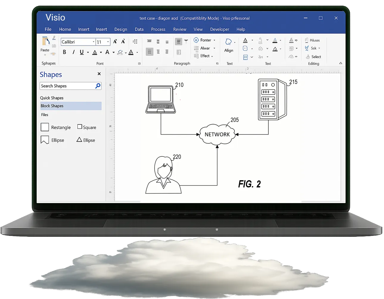 Cloud Visio workspace