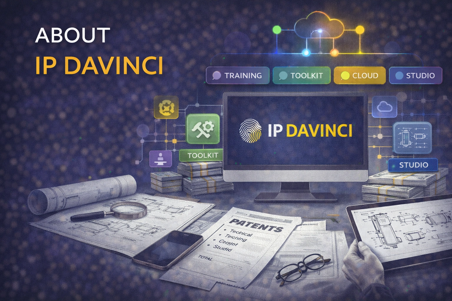 IP DaVinci patent drawing workflows