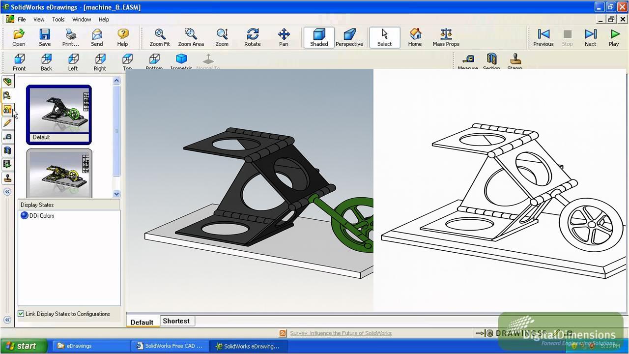 Viewing STEP/IGES in a CAD viewer